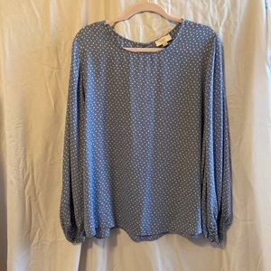 LOFT blouse XL. Blue